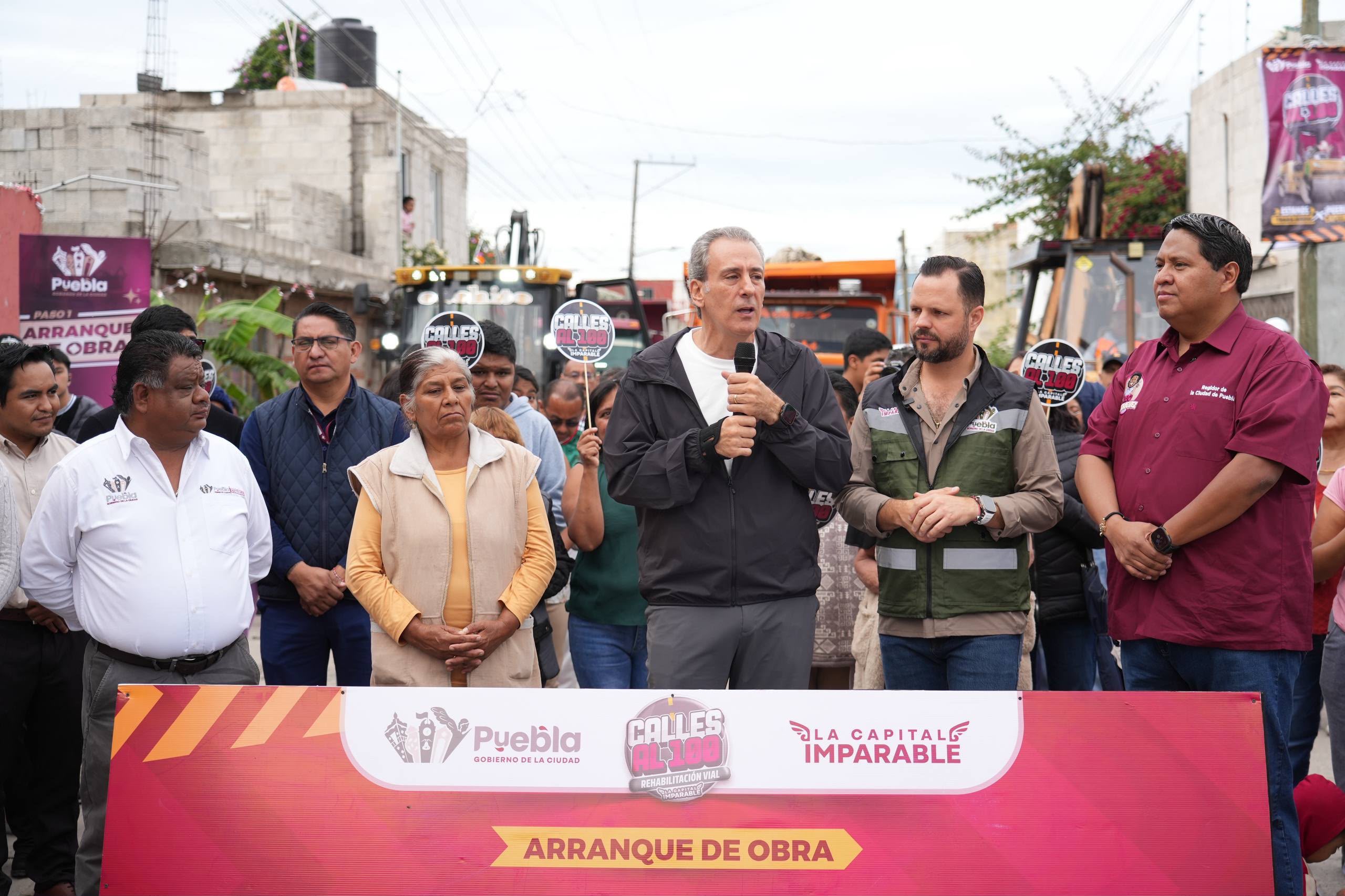 Imagen principal del artículo Arranca Pepe Chedraui rehabilitación vial en la Junta Auxiliar de San Sebastián de Aparicio