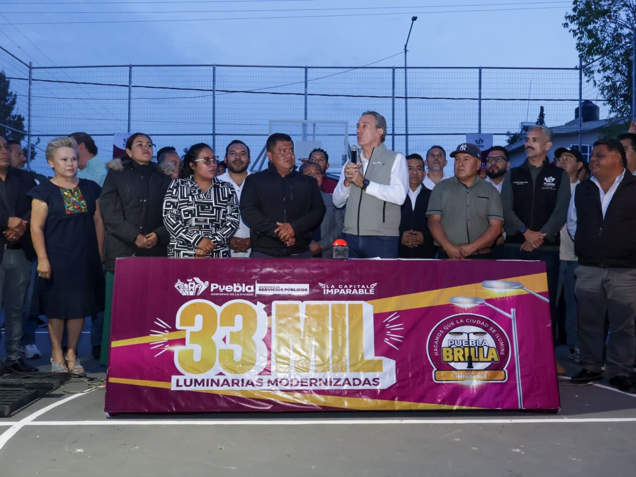 Imagen principal del artículo Con Puebla Brilla Pepe Chedraui ha modernizado más de 33 mil luminarias con tecnología LED en la capital