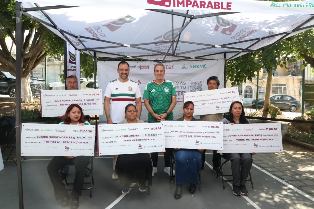 Imagen principal del artículo Entrega Pepe Chedraui cheques de “Tu Crédito Imparable” en San Jerónimo Caleras