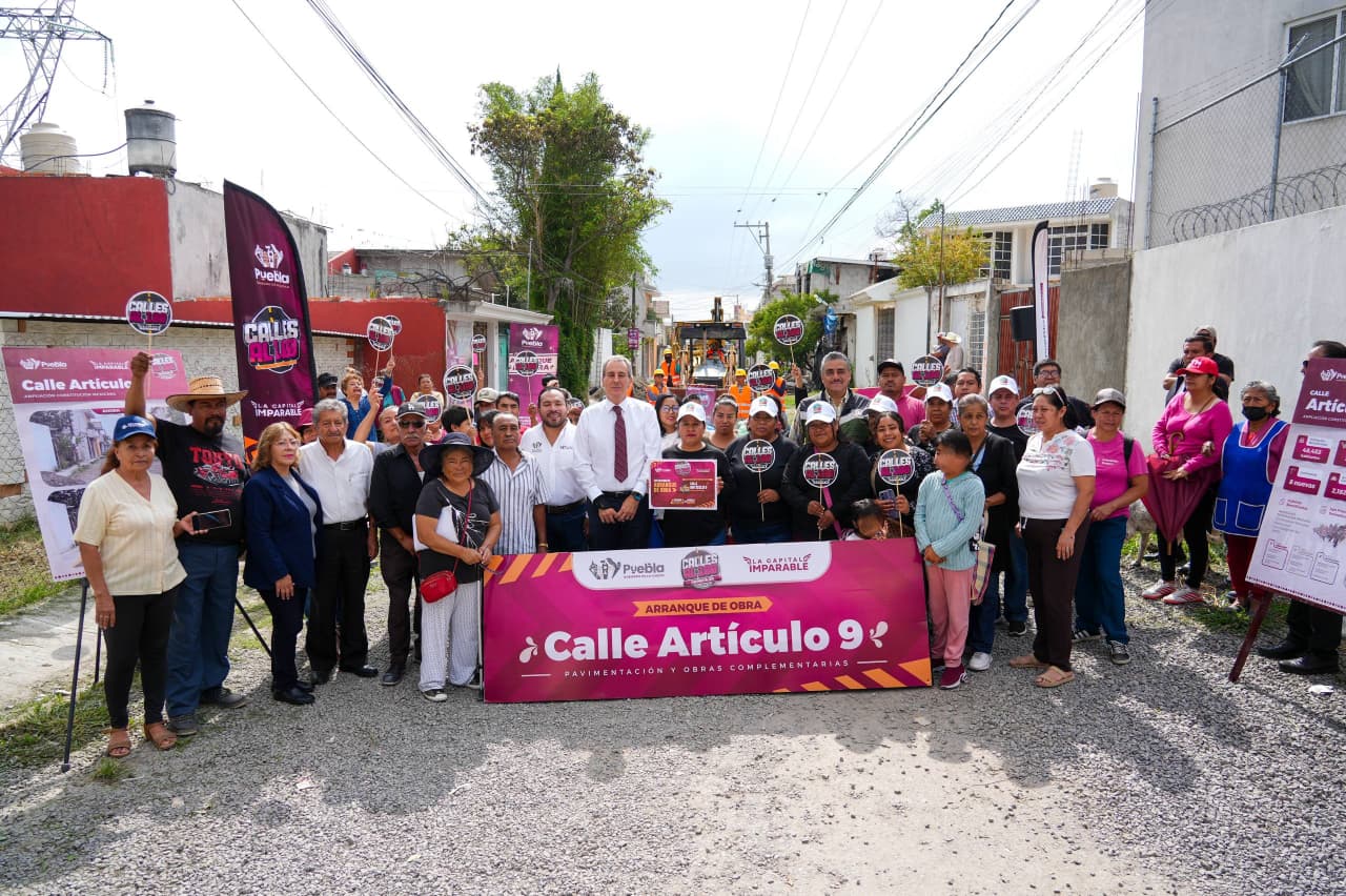 Imagen principal del artículo Arranca Pepe Chedraui obras de pavimentación en la colonia Ampliación Constitución Mexicana