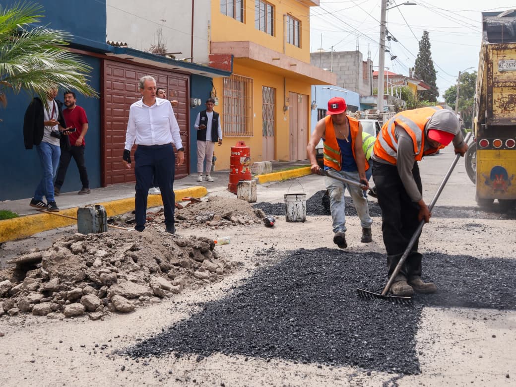 Imagen principal del artículo Pepe Chedraui realiza supervisión permanente de Bacheando Puebla en favor de las y los poblanos