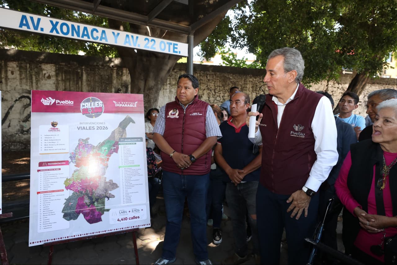 Imagen principal del artículo Inaugura Pepe Chedraui rehabilitación del bulevar Xonaca con el Tren Capitalino de Pavimentación