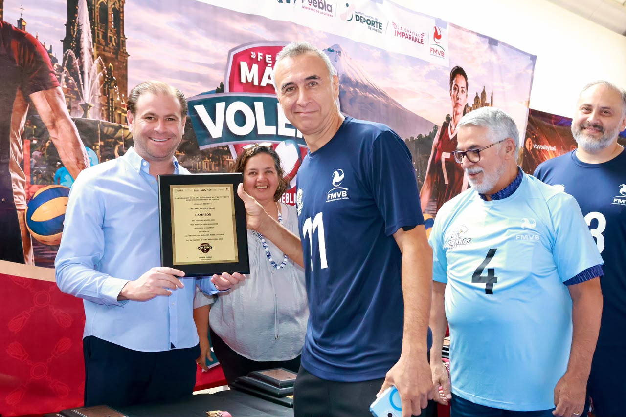 Imagen principal del artículo Concluye Festival Máster de Voleibol 2026 en Puebla Capital