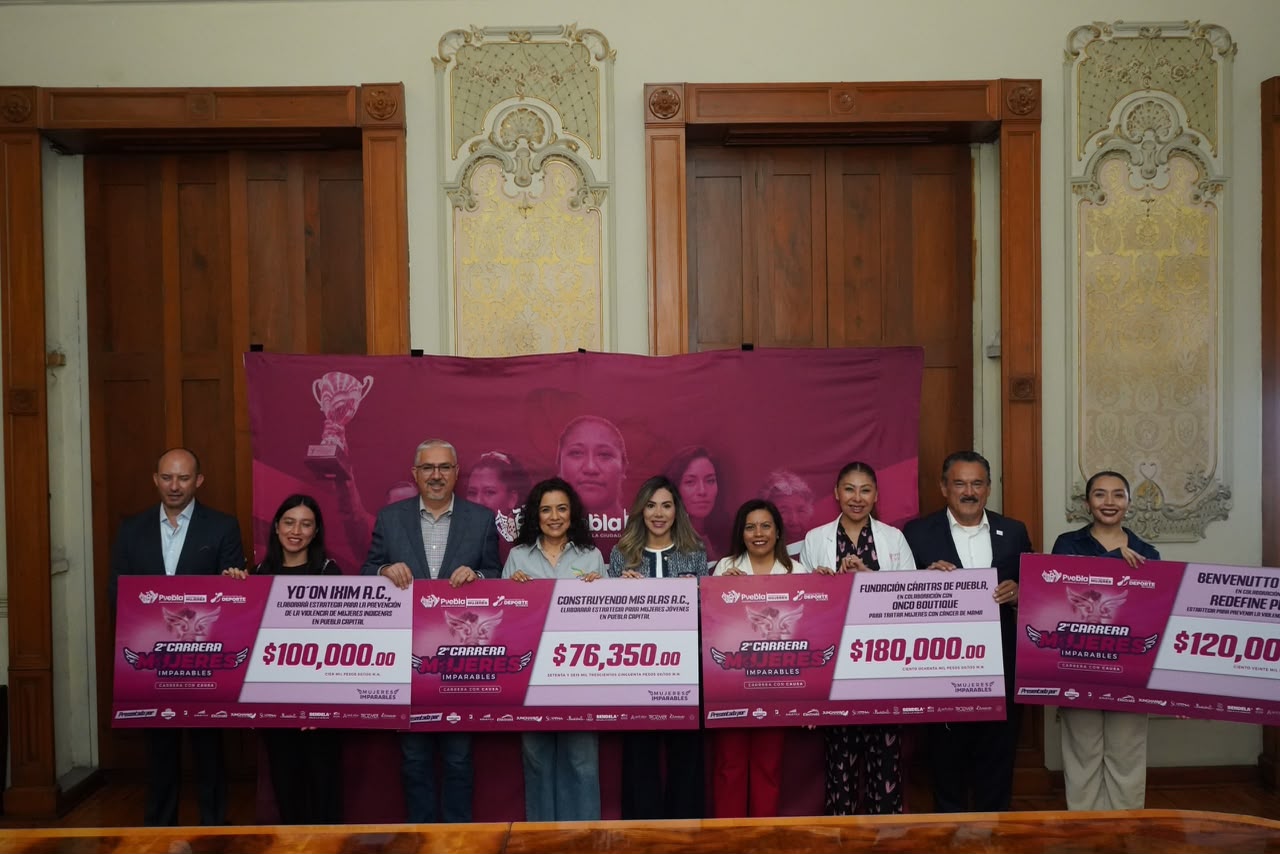 Imagen principal del artículo Entrega Gobierno de Pepe Chedraui donativos de la 2da. Carrera Mujeres Imparables en favor de las poblanas 