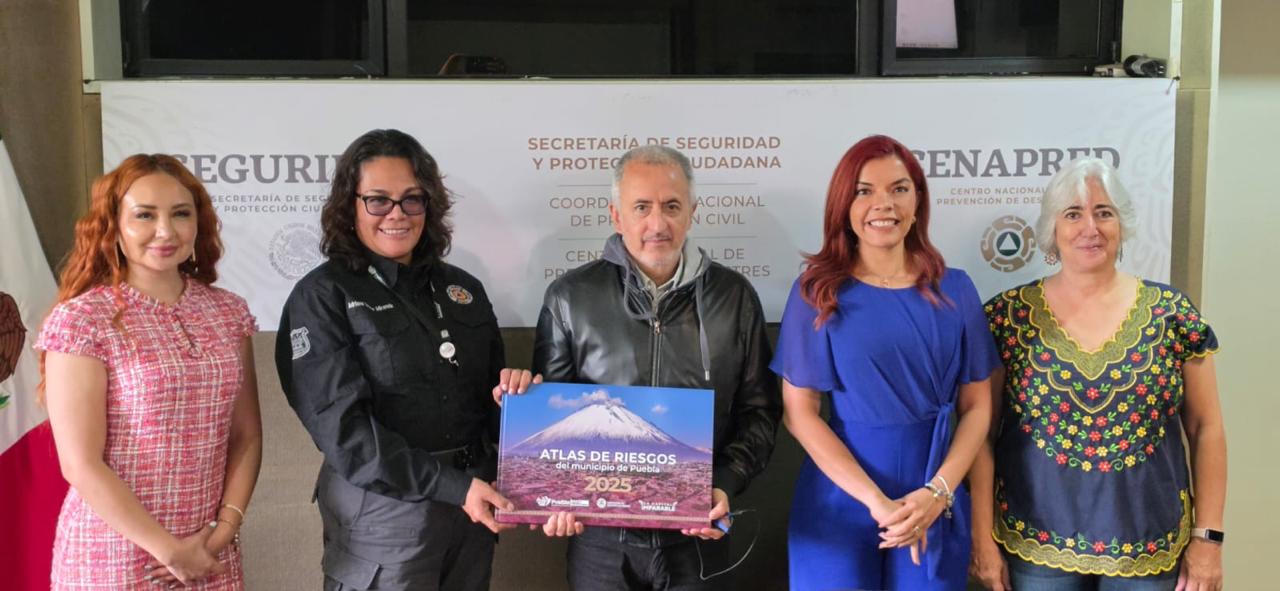 Imagen principal del artículo Fortalece gobierno de Pepe Chedraui cultura de la prevención con entrega formal del Atlas de Riesgos ante el CENAPRED