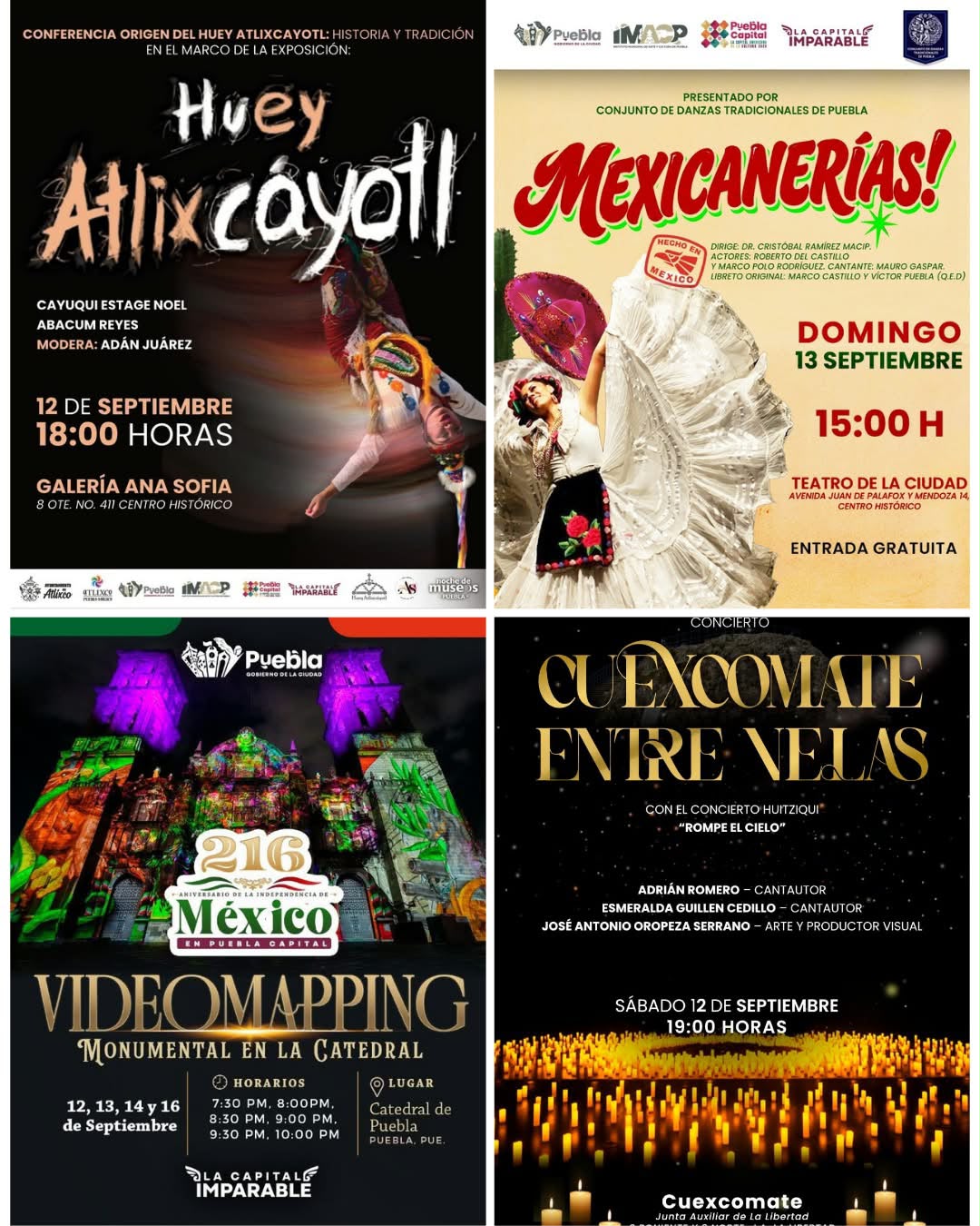 Imagen principal del artículo Gobierno de Pepe Chedraui invita a pasar un fin de semana cultural de fiestas patrias