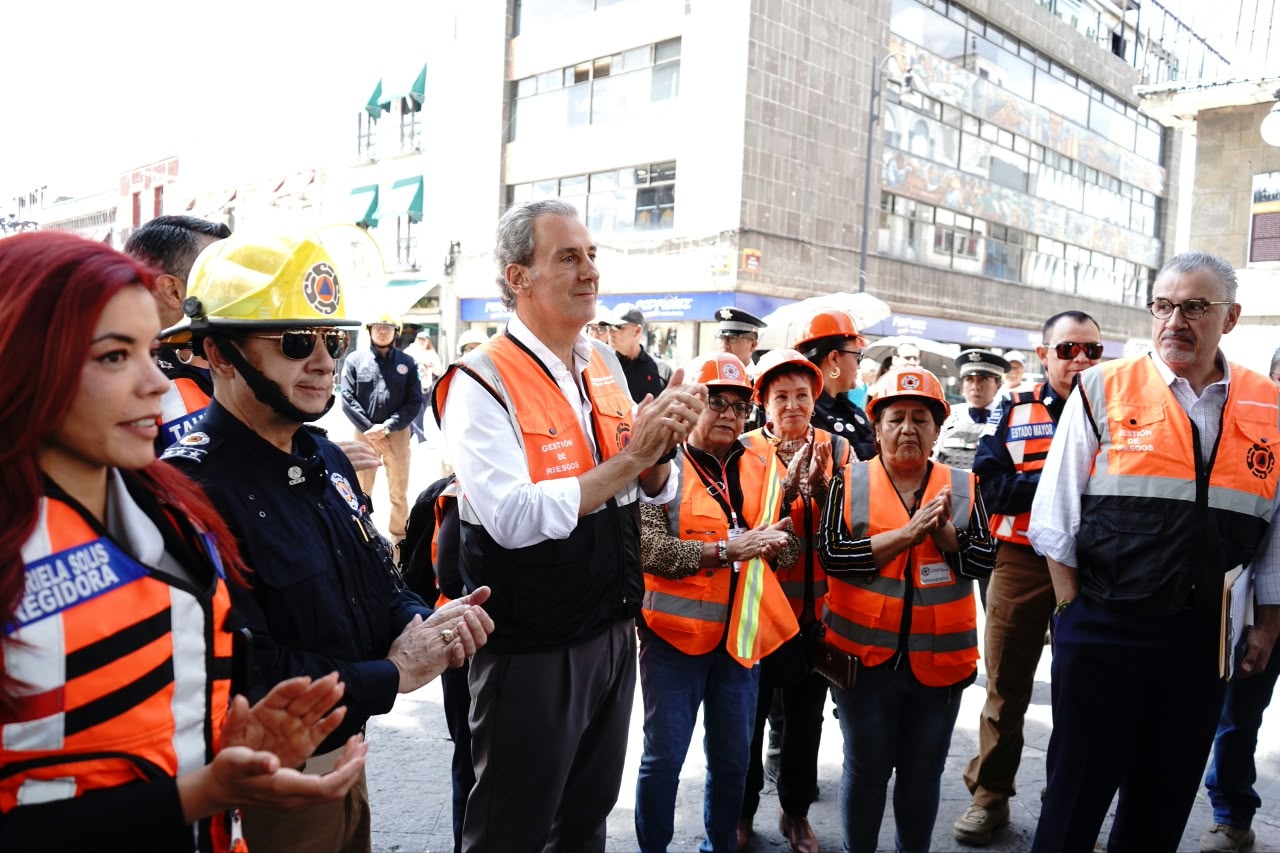 Imagen principal del artículo Encabeza Pepe Chedraui Segundo Simulacro Nacional; refuerza la cultura de la Protección Civil