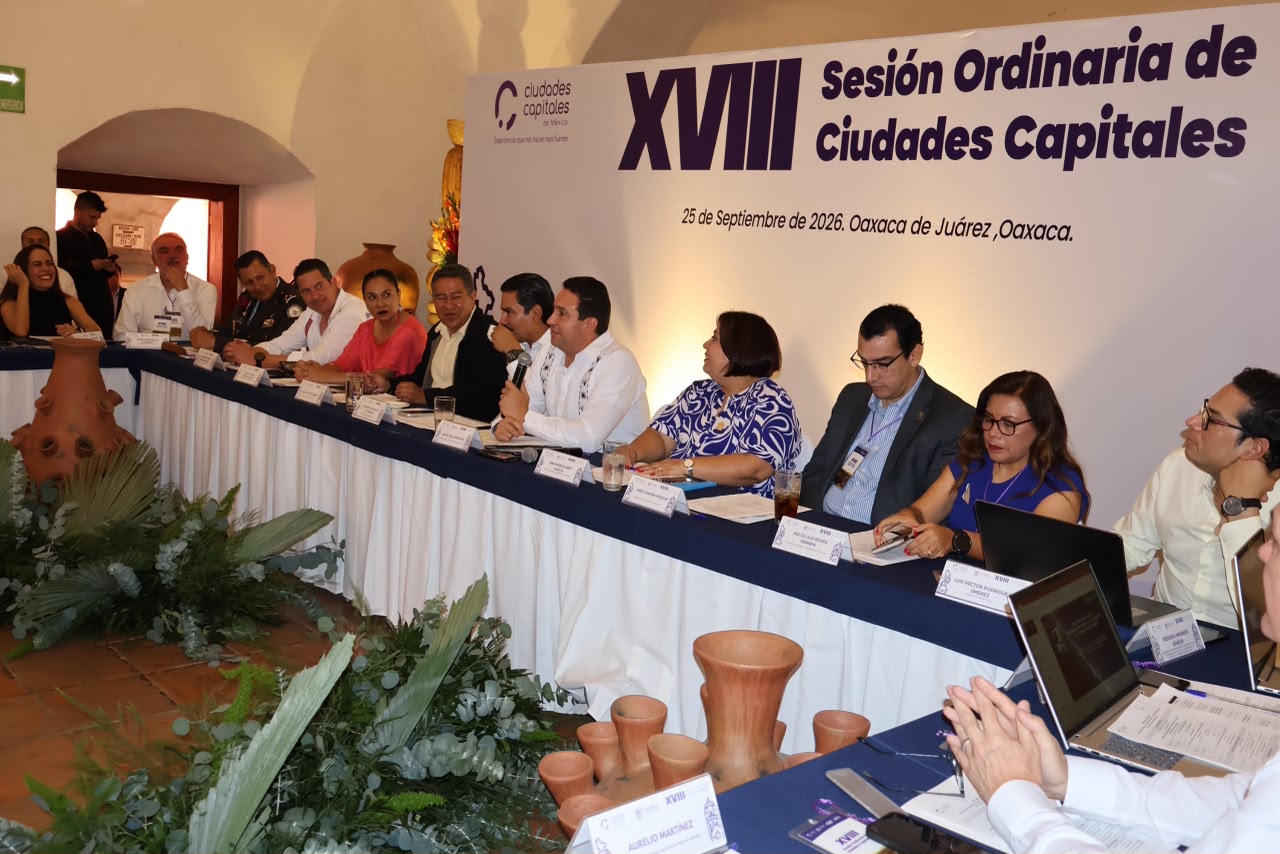 Imagen principal del artículo Presenta Gobierno de Pepe Chedraui Estrategia para el Fortalecimiento de la Cultura Ética en la XVIII Sesión Ordinaria de Ciudades Capitales