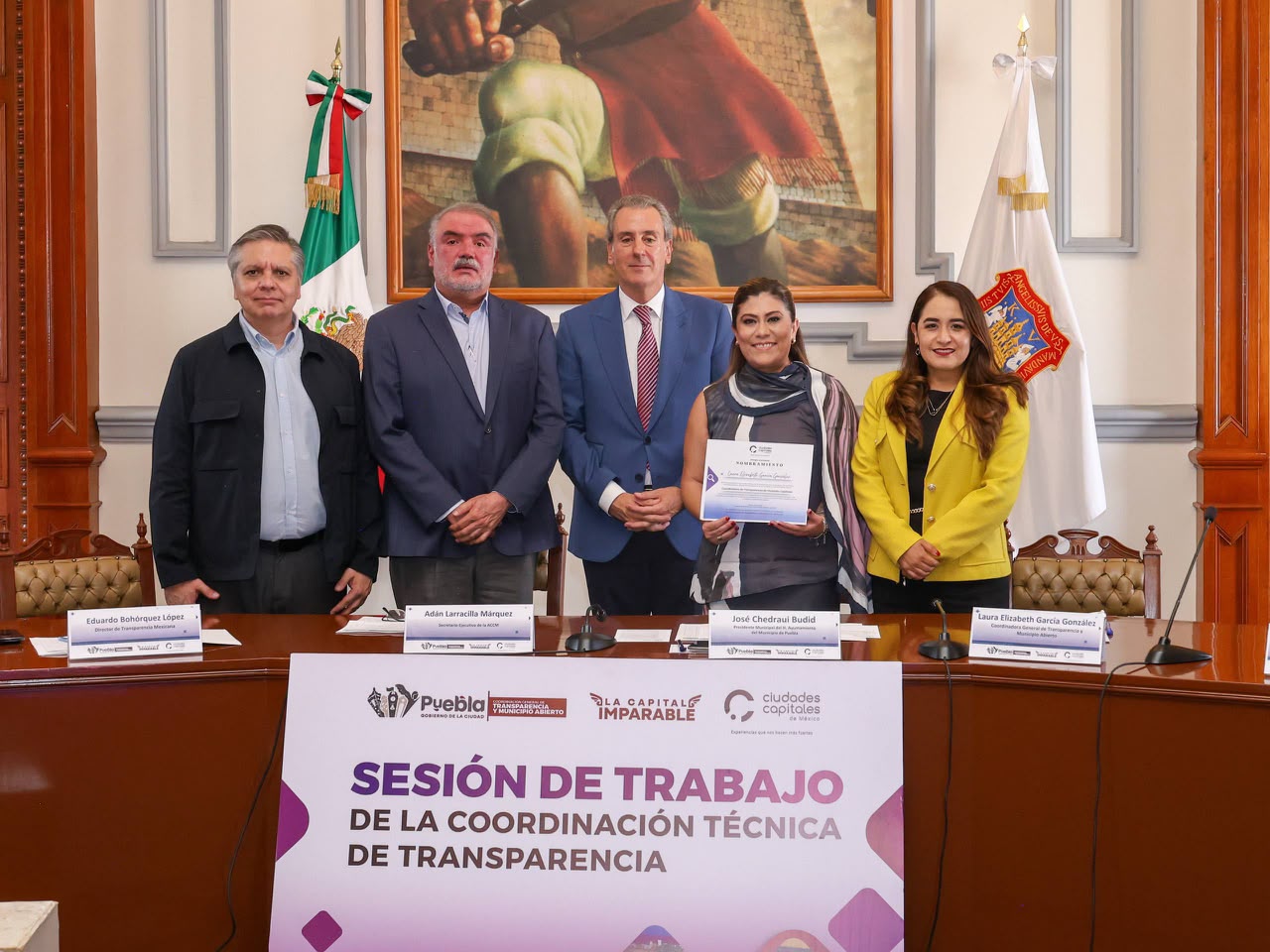 Imagen principal del artículo Pepe Chedraui fortalece liderazgo de Puebla en transparencia y gobierno abierto