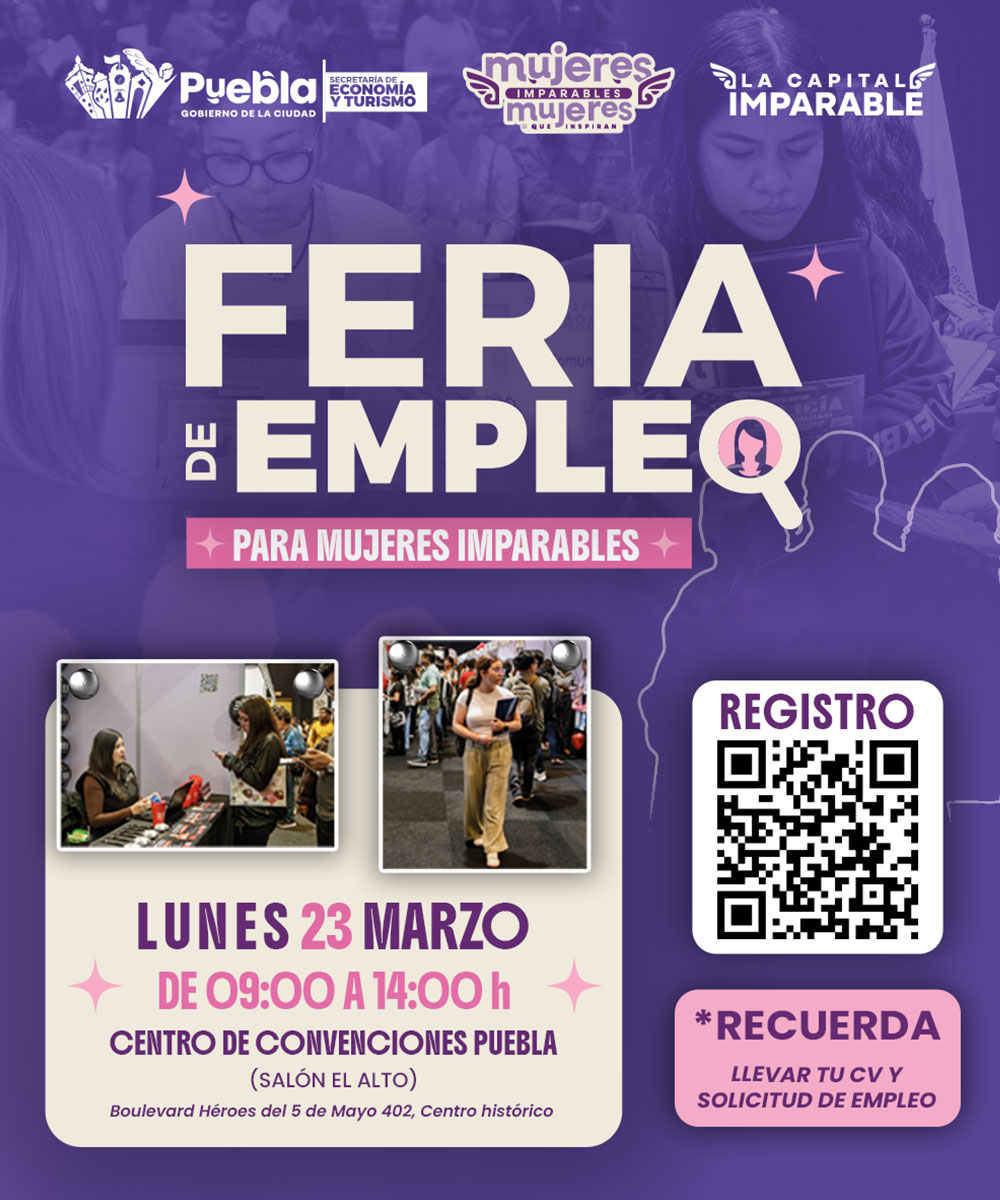 Feria de empleo para mujeres imparables