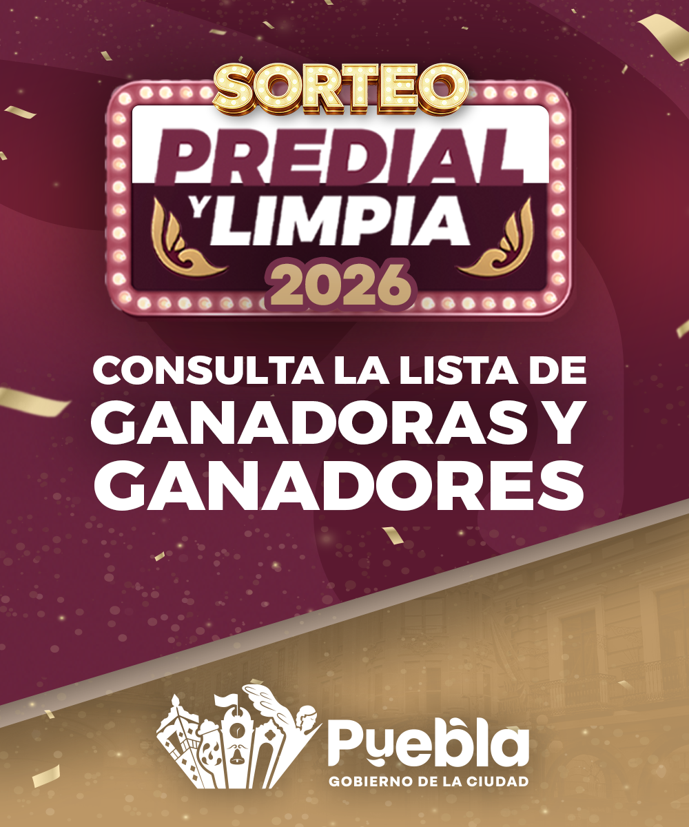 GANADORES SORTEO PREDIAL 2026