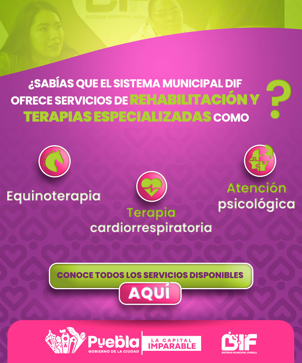 Servicios de Rehabilitacion y terapias DIF