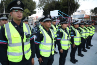 EDUARDO RIVERA FORTALECE A LA POLICÍA MUNICIPAL CON EQUIPAMIENTO NUEVO